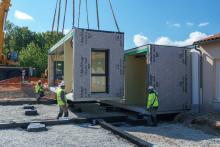 The IFACOM training centre is using low carbon concrete slabs from Hoffmann Greent Cement Technologies