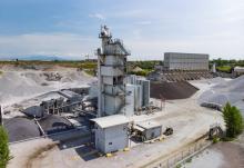 The Montichiari (Brescia) operation is a new high-performance quarry plant that is designed to produce large quantities of high-quality sized aggregate