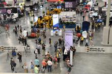 World of Concrete West hall Informa Markets  Las Vegas Convention and Visitors Authority 