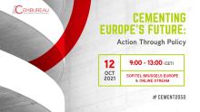 The event will focus on putting the European cement industry's 2050 Carbon Neutrality Roadmap into action