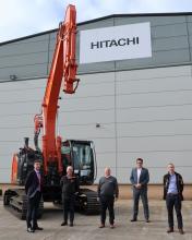 Pictured from left to right: Brendan Walsh, Walbrook Asset Finance CEO; David Roberts, HCMUK CEO; Mark Turnham, HCMUK national sales & marketing director; Chris Smith, Walbrook Asset Finance head of sales; Andrew Shield, HCMUK CFO