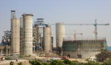 Work being underaken on Wonder Cement’s now completed expansion of its Nimbaheda cement plant in Rajasthan, north India