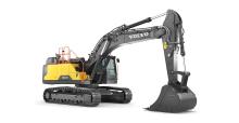 The new 38-ton class EC380E Hybrid excavator