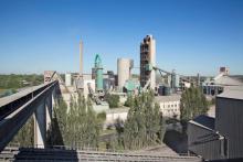 The Heidelberg Materials cement plant in Antoing, Belgium