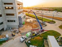 Terra's scalable low-carbon alternative for cement production will be used in a new landmark commercial plant supplying customers in the Dallas-Fort Worth, Texas, market. Pic: Terra