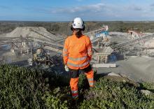 Mota Engil’s Herdade de Benafessim quarry has operated since 1994. Pic: Metso