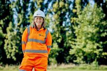 Heidelberg Materials UK sustainability director Marian Garfield says the UK’s built environment is responsible for around a quarter of all the country's greenhouse gas emissions