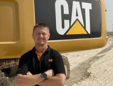 Gary Martin is a Caterpillar Senior Market Professional based in Dubai, UAE. Pic: Caterpillar