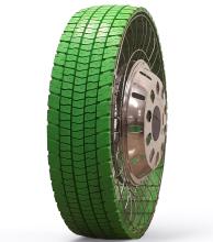 A Marangoni Green Ring 2024 RDL FE retread OTR tyre