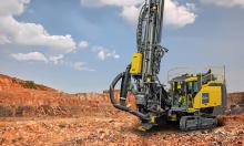 Epiroc's new generation SmartROC CL surface drill rig. Pic: Epiroc