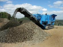 terex pedson X400 crushing plant