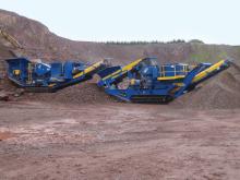 Fintec crushers at work