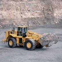 Cat 988 at work