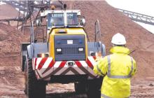 Quarry operator reversing