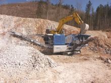 Kleeman Mobicat crusher