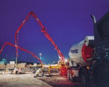 premix concrete mixer