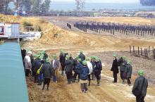 Men on quarry site 