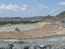 truck at el clotet quarry