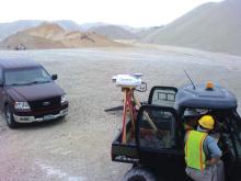 Quarry operator manning Lidar