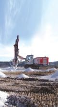 Sandvik DP1500i drilling rig