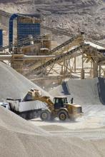 Producing 900tonnes of material an hour