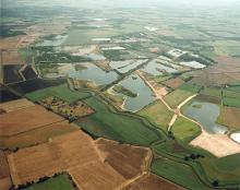 The Lound site, Idle Valley, Nottinghamshire