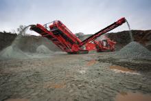 The Sandvik QA331 screen