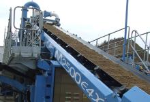 The CDE M2500 washing plant