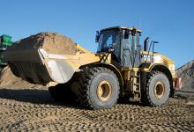 Cat wheeled loader