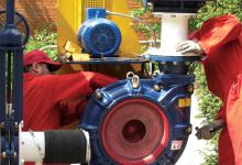 Linatex G4 rubber pump