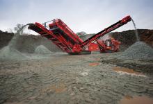 The Sandvik QA331 screen