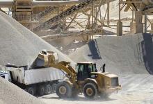 Producing 900tonnes of material an hour