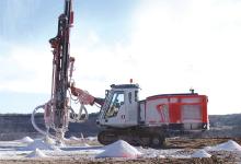 Sandvik DP1500i drilling rig