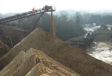 sevenoaks quarry sand pile