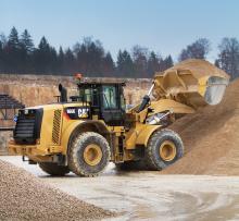 Caterpillar’s new 966K CVT wheel loader