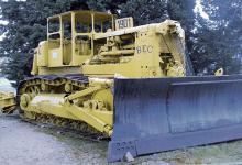 Cable control earthmover