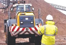 Quarry operator reversing