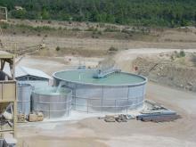 Water recycling installation in France