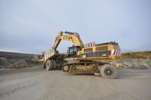 Cat 390 with a Sleipner system 