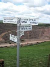 signposts Mountsorrel Quarry