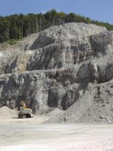 One of Austria active quarry 