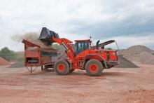 Doosan’s new generation DL300-3 large wheeled loader