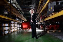 Jacqui Miller in Miller International’s UK factory