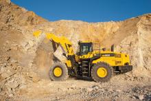 Komatsu’s new WA500-7 wheeled loader 