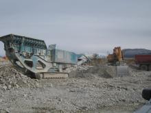 Powerscreen’s XA400S jaw crusher at work in Sochi