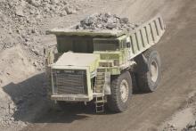 Terex TR100 trucks 