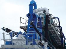 CDE Global’s newly-installed EvoWash 71 sand washing plant 