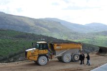 Marocca’s Bell Equipment ADT and the group’s asphalt plant