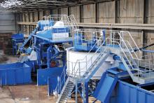 CDEnviro’s 15tonne/hour recycling system