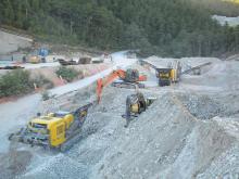 Atlas Copco Powercrusher machine Quadrilatero Project